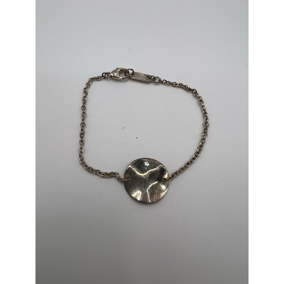 Ippolita Sterling Silver‎ Wavy Disc Bracelet. Fabulous Alone Or Combine - Picture 1 of 6